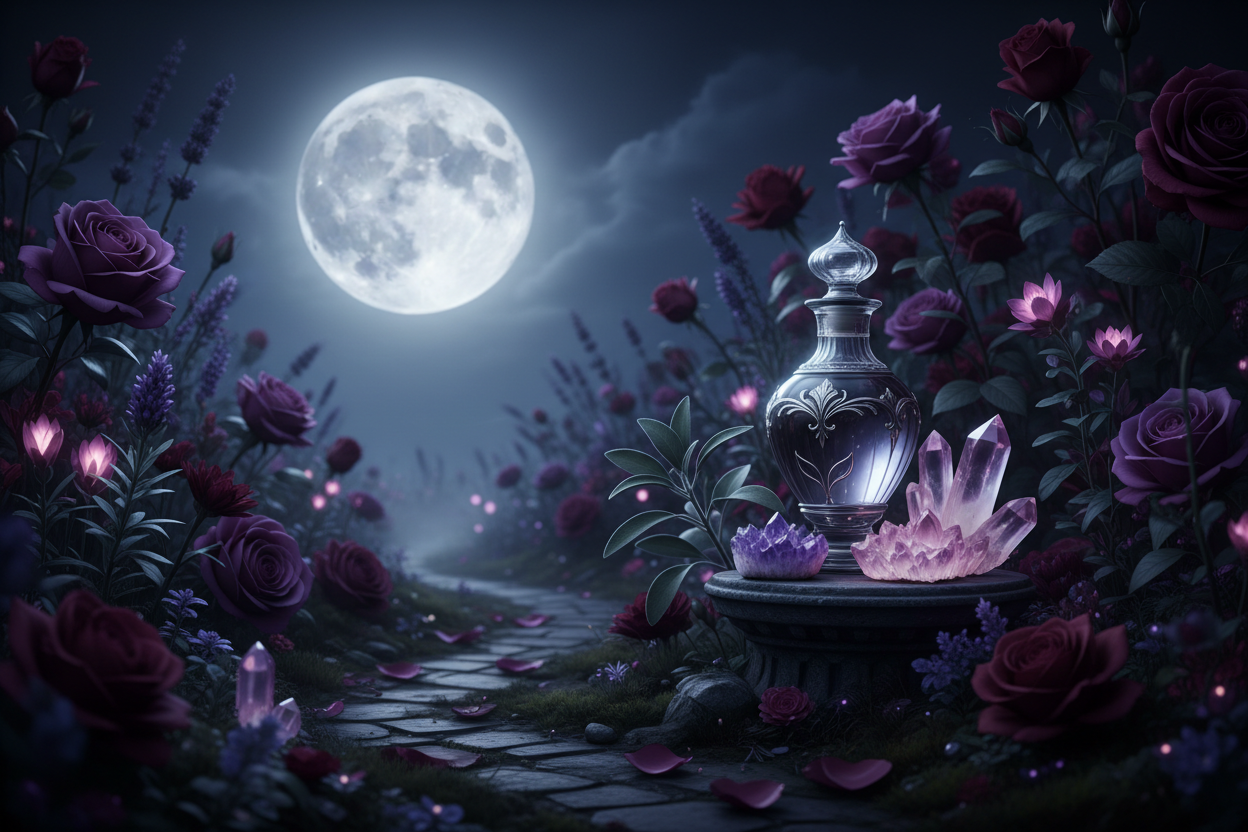 The Sacred Garden - Moonlit